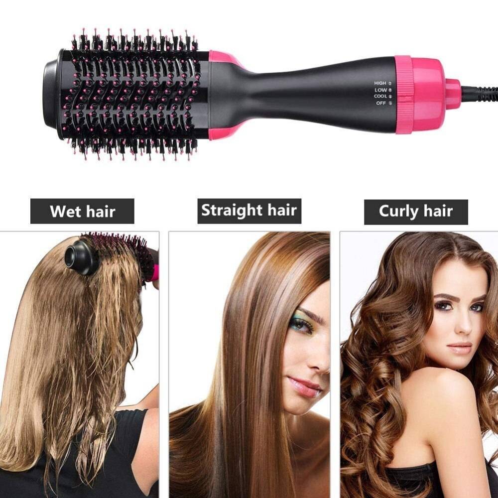 Hot Air Hair Dryer Brush Volumizer