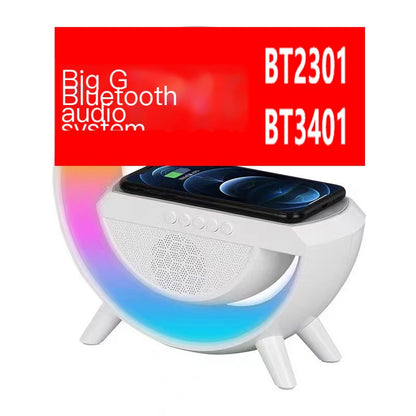 Bluetooth Speaker with Colorful Atmosphere Light